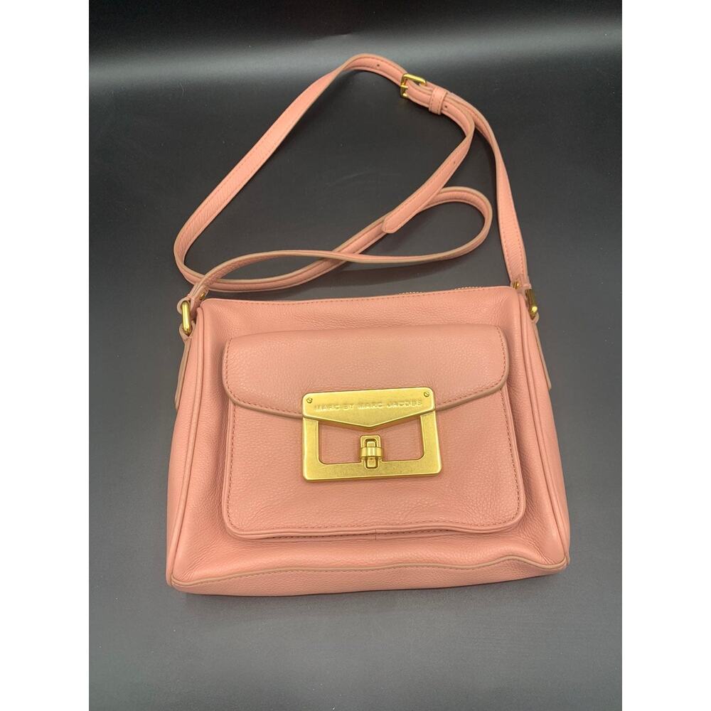 MARC BY MARC JACOBS Bianca Grained Leather Pouchette Crossbody
